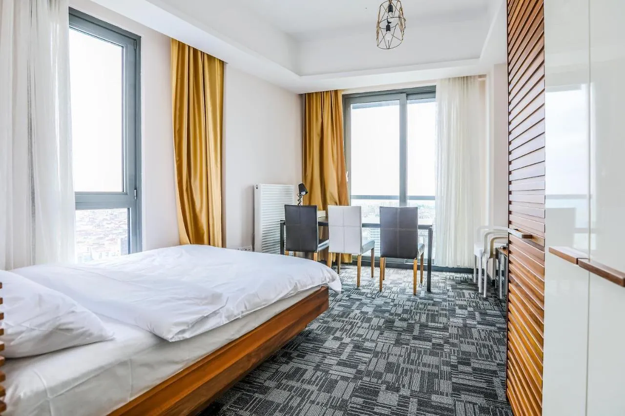 Fully Furnished Flat With Security In Atasehir Apartman Isztambul Törökország
